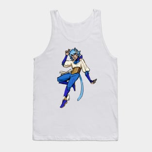 Blue catboy idol Tank Top